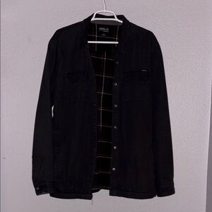 O'Neill Black Lightweight Shirt Jacket